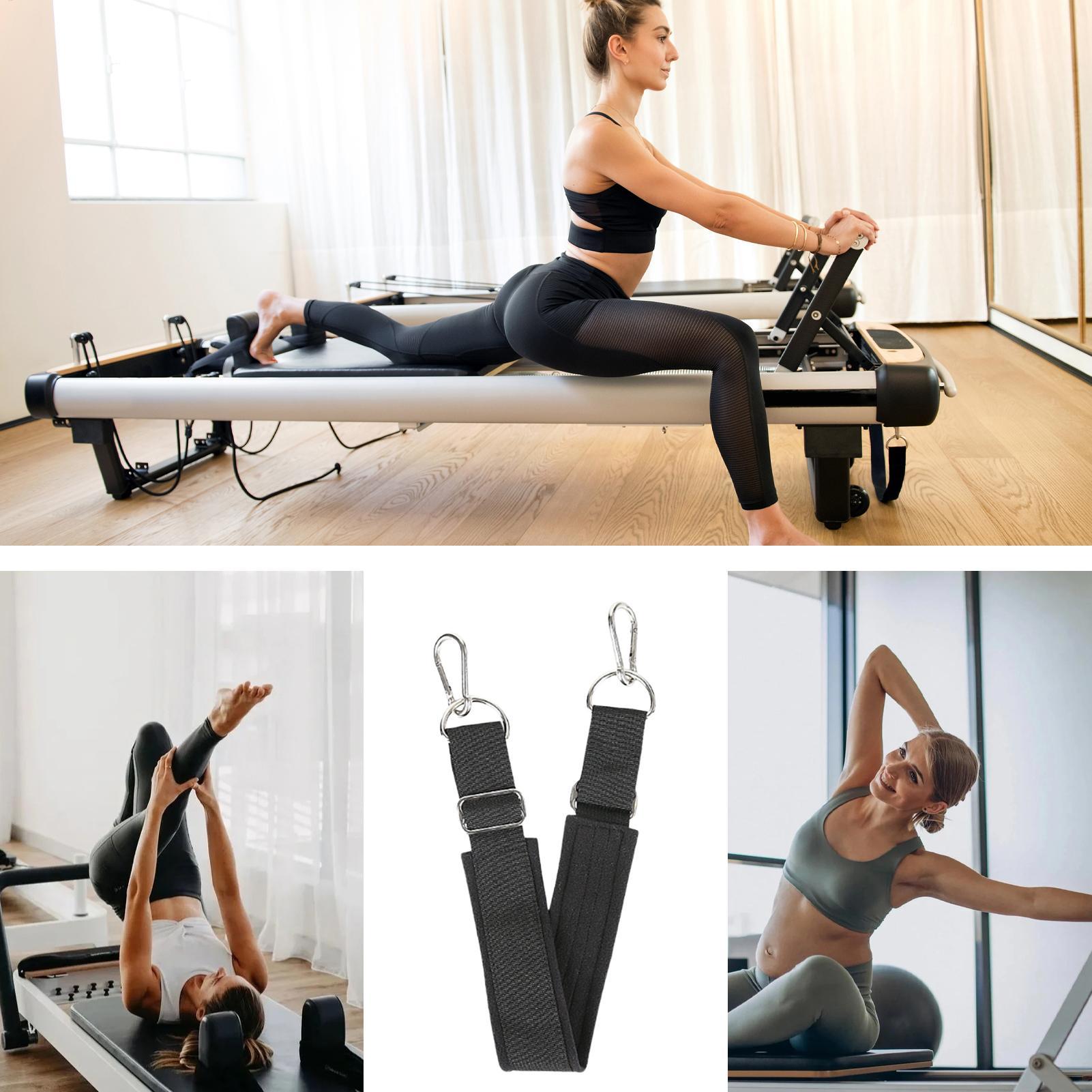 Home Gym Training - Pilates Footstrap Thickened Adjustable Non-Slip Heavy-Duty