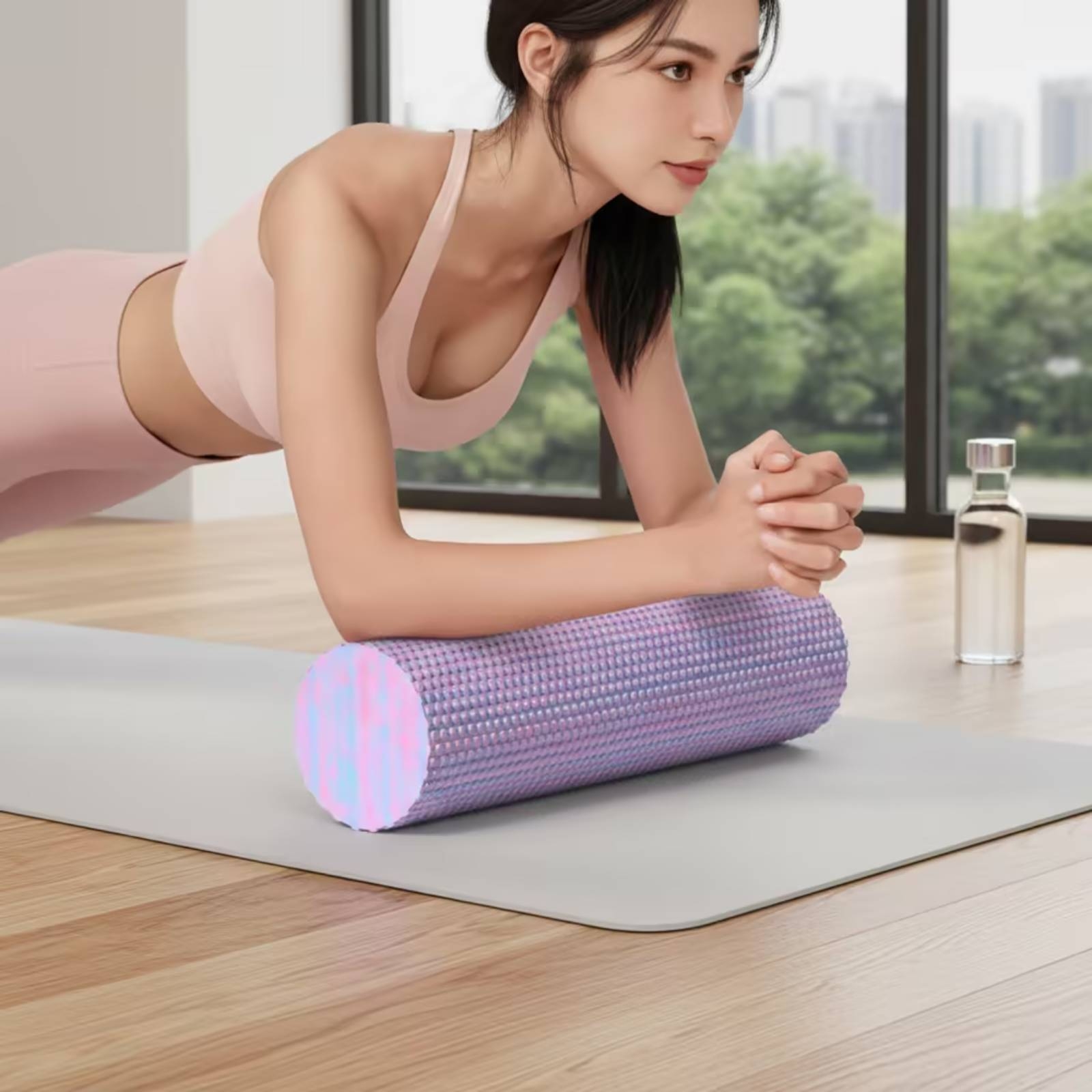Home Gym Compact - Solid Foam Roller Compact Fitness Equipment