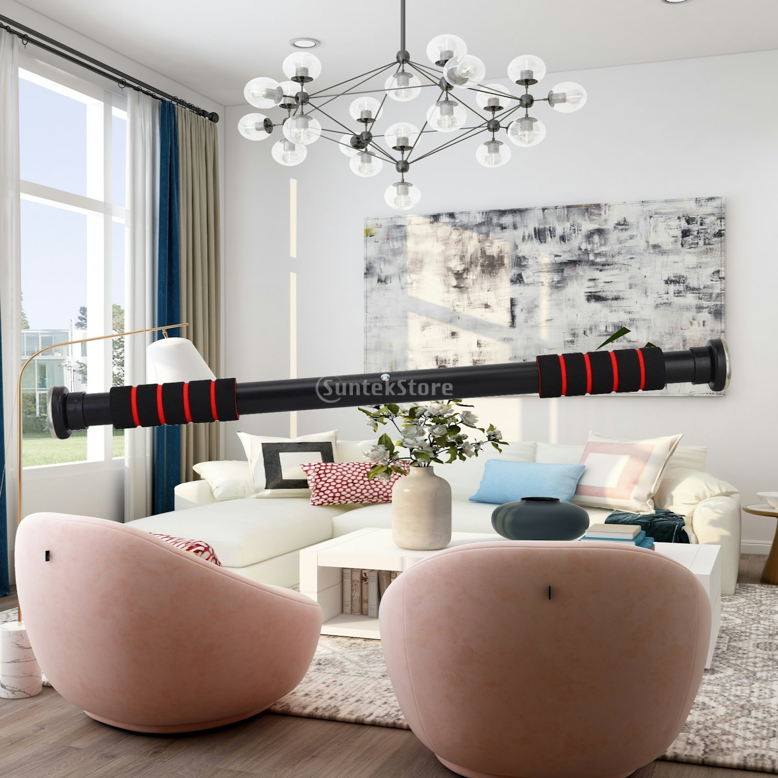 Home Gym Upper Body Workout - Pull up Bar for Doorway Home