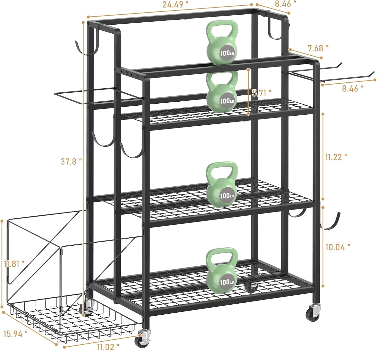 Home Gym Storage, No Material  - огляд і ціна Home Gym Training