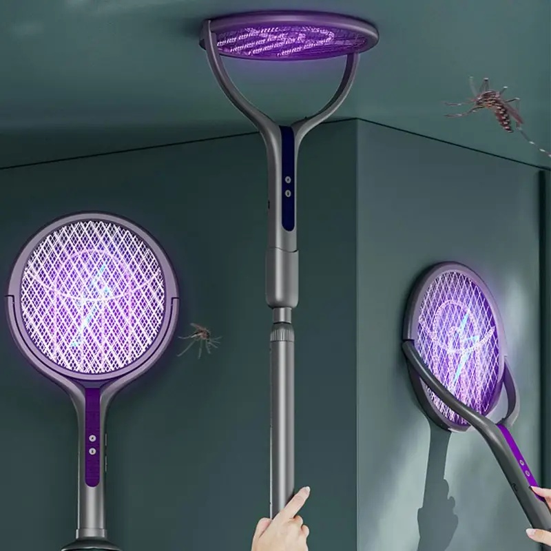 Rotating Head Bug Zapper Racke - огляд і ціна Head Racket Boom