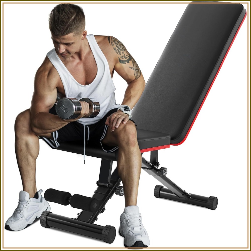 Adjustable Weight Bench for Fu - огляд і ціна Home Gym Full Body