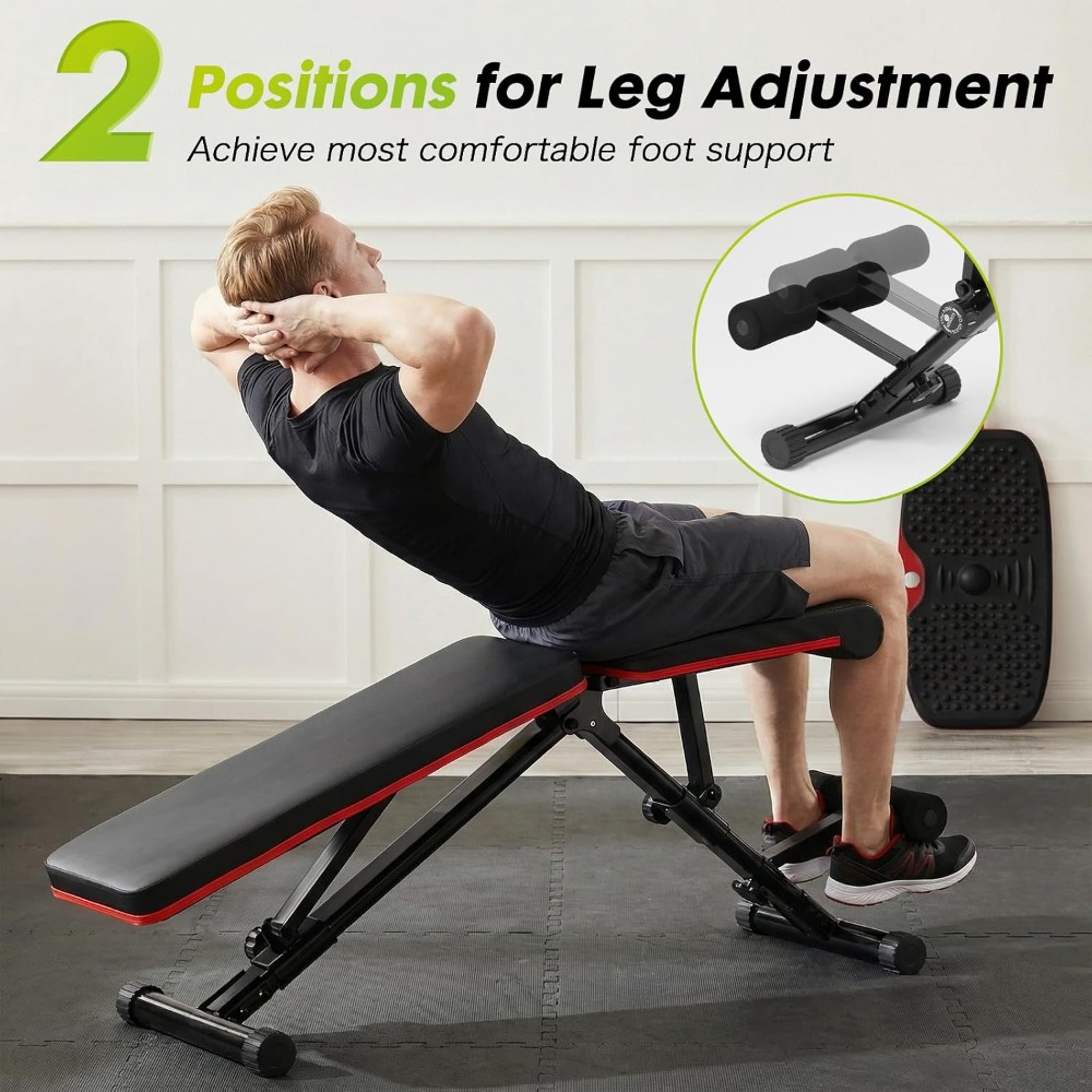 Adjustable Weight Bench for Fu - огляд і ціна Home Gym Full Body