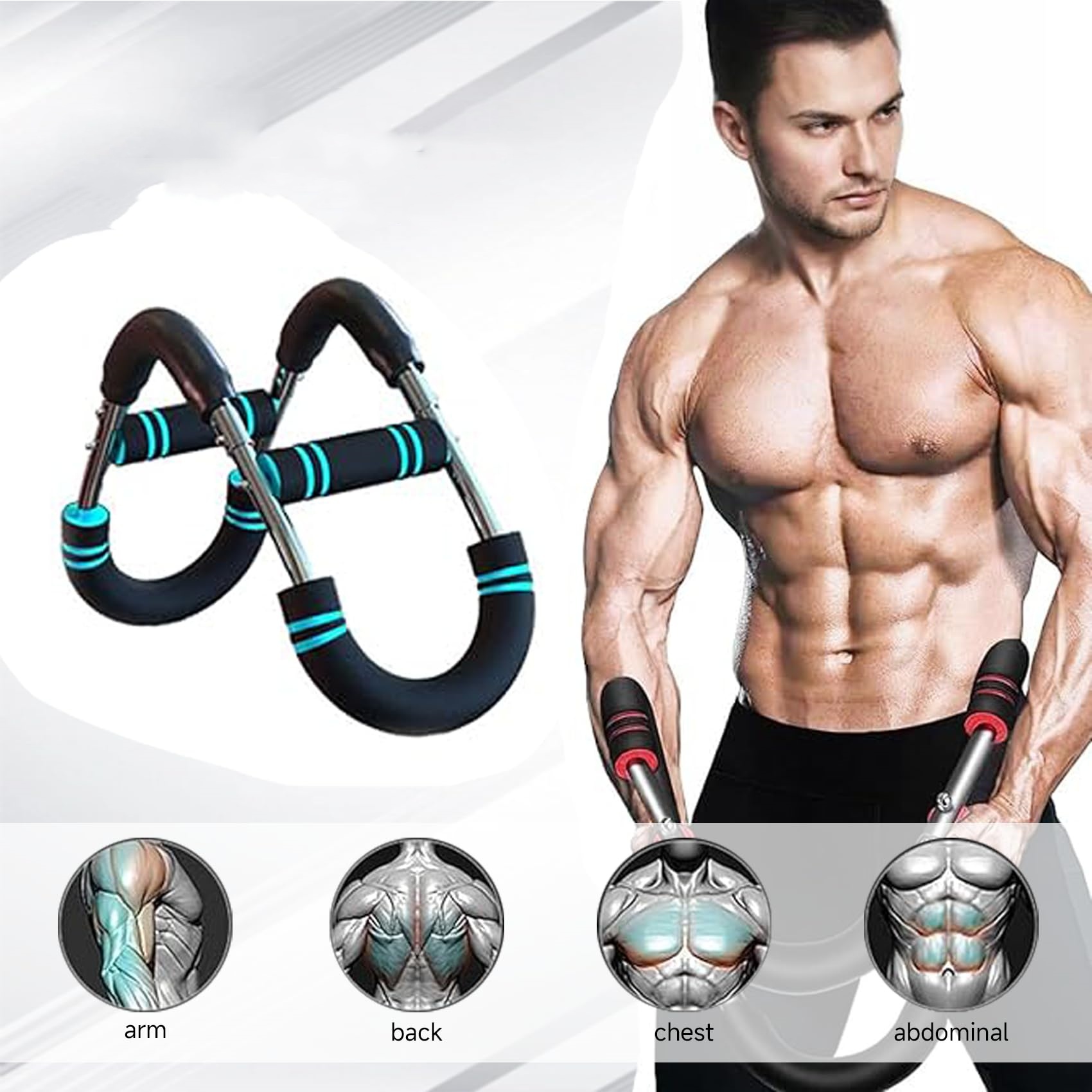 Adjustable Detachable Arm Trai - огляд і ціна Home Gym Upper Body Workout