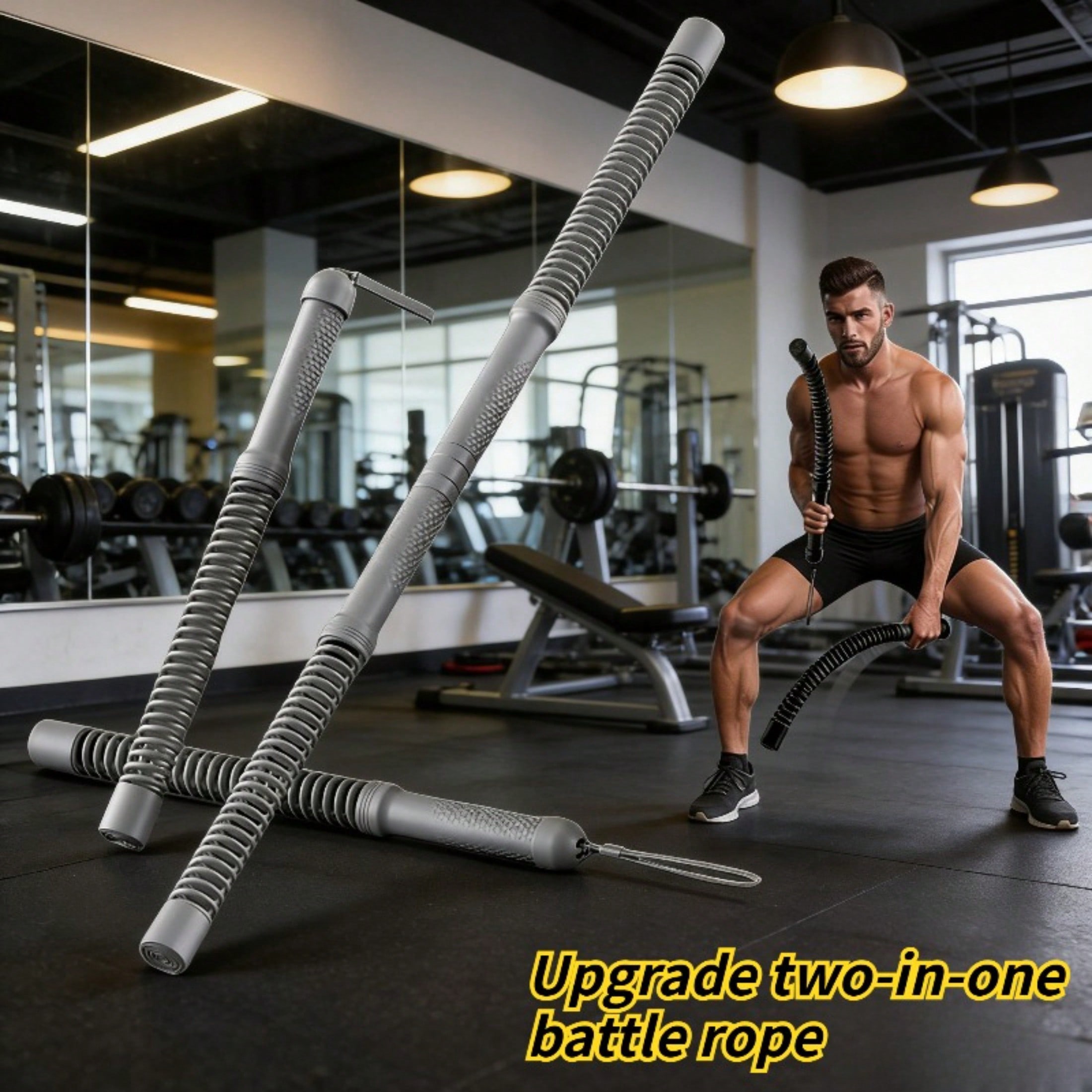 2-in-1 Upgraded Cordless Battl - огляд і ціна Home Gym Full Body