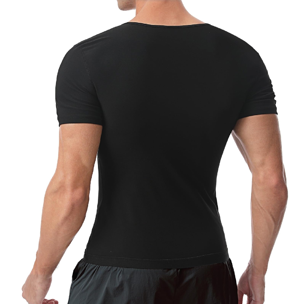 1PCS  Short Sleeve Sauna Shirt - огляд і ціна Home Gym Full Body