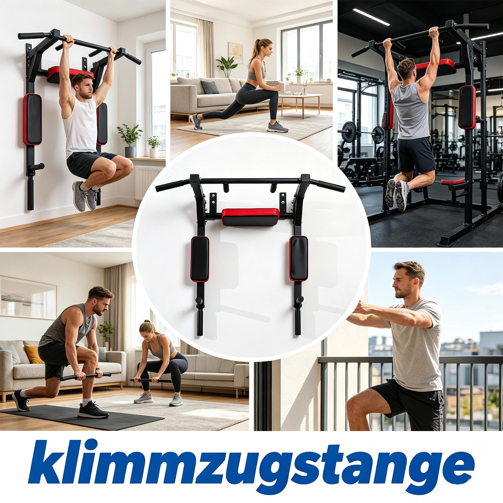 Pull Up Bar Wall Mounted Upper - огляд і ціна Home Gym Upper Body Workout