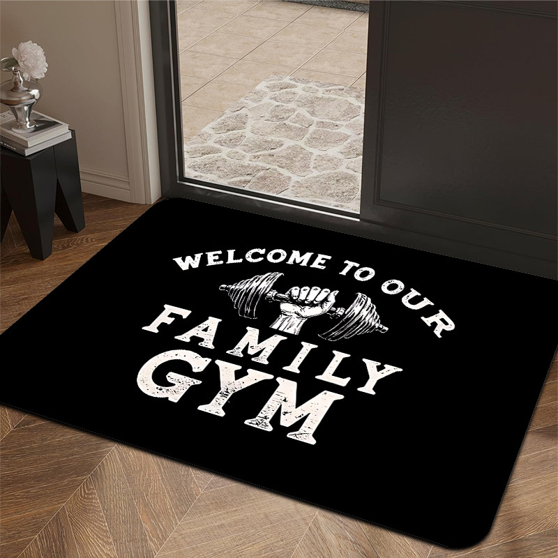 Family Gym Dumbbell Slogan Pri - огляд і ціна Home Gym Interior Design